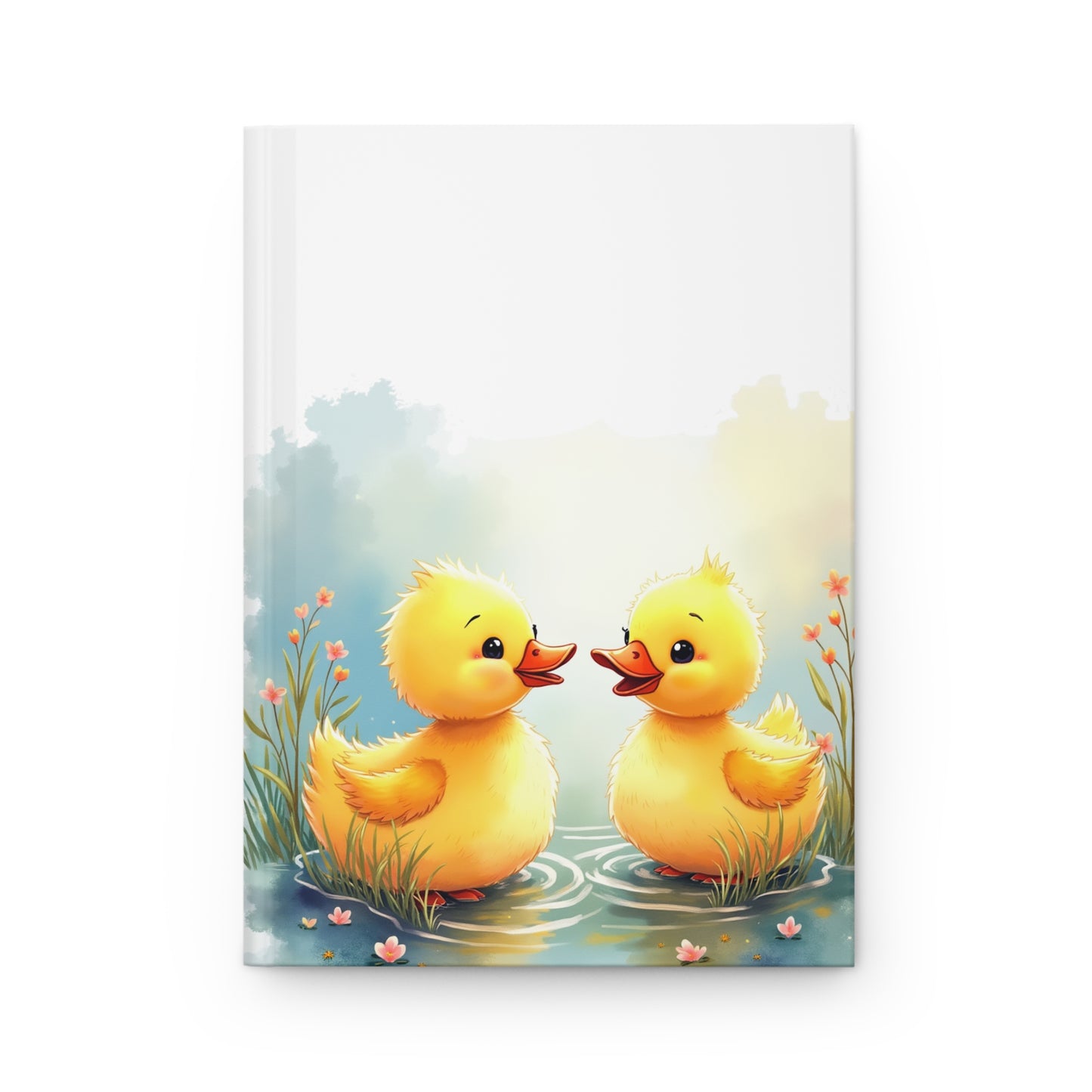 Adorable Ducklings Hardcover Journal - Cute Animal Notebook for Kids & Nature Lovers