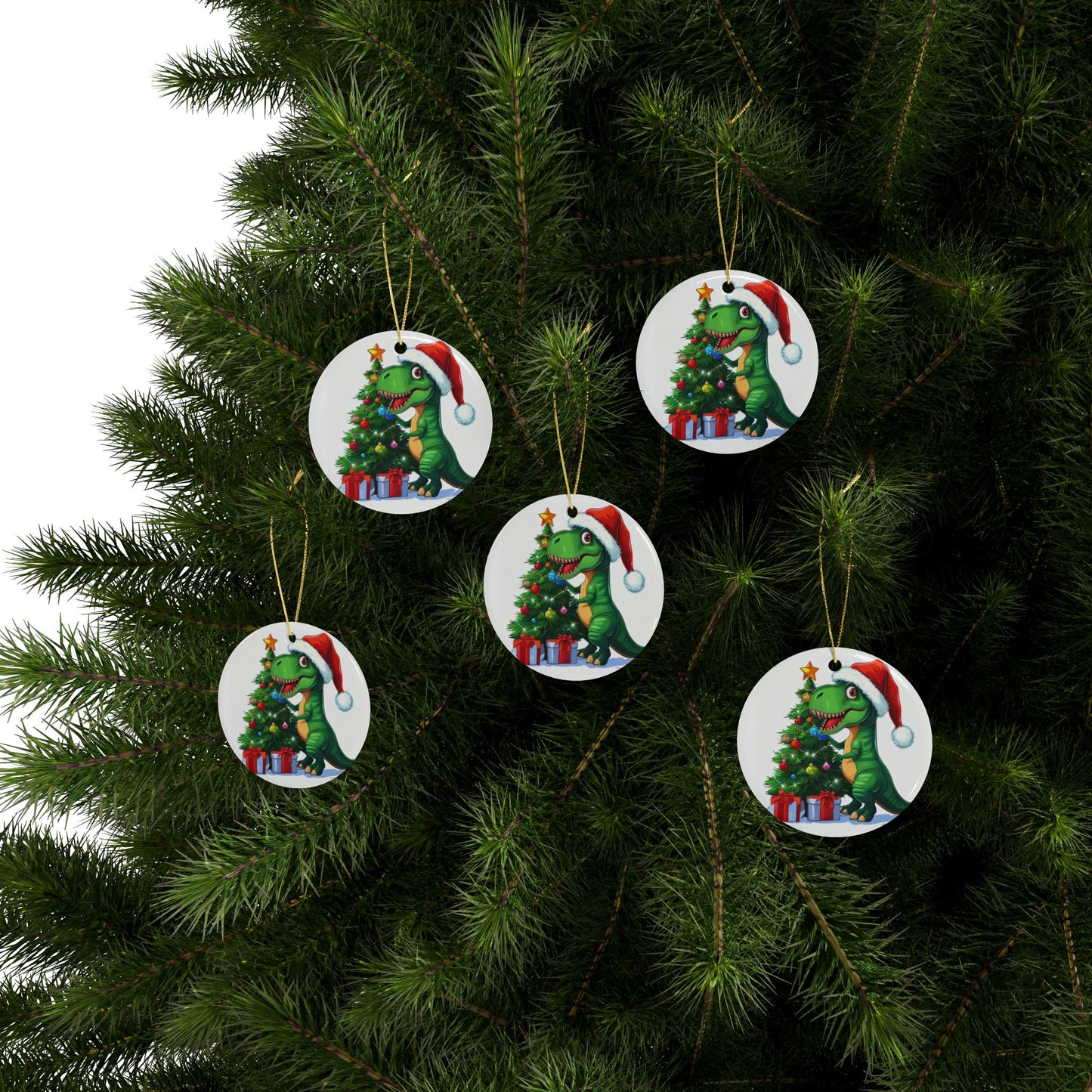 Cute Cartoon Dinosaur Ceramic Ornaments (1pcs, 5pcs, 10pcs, 20pcs)