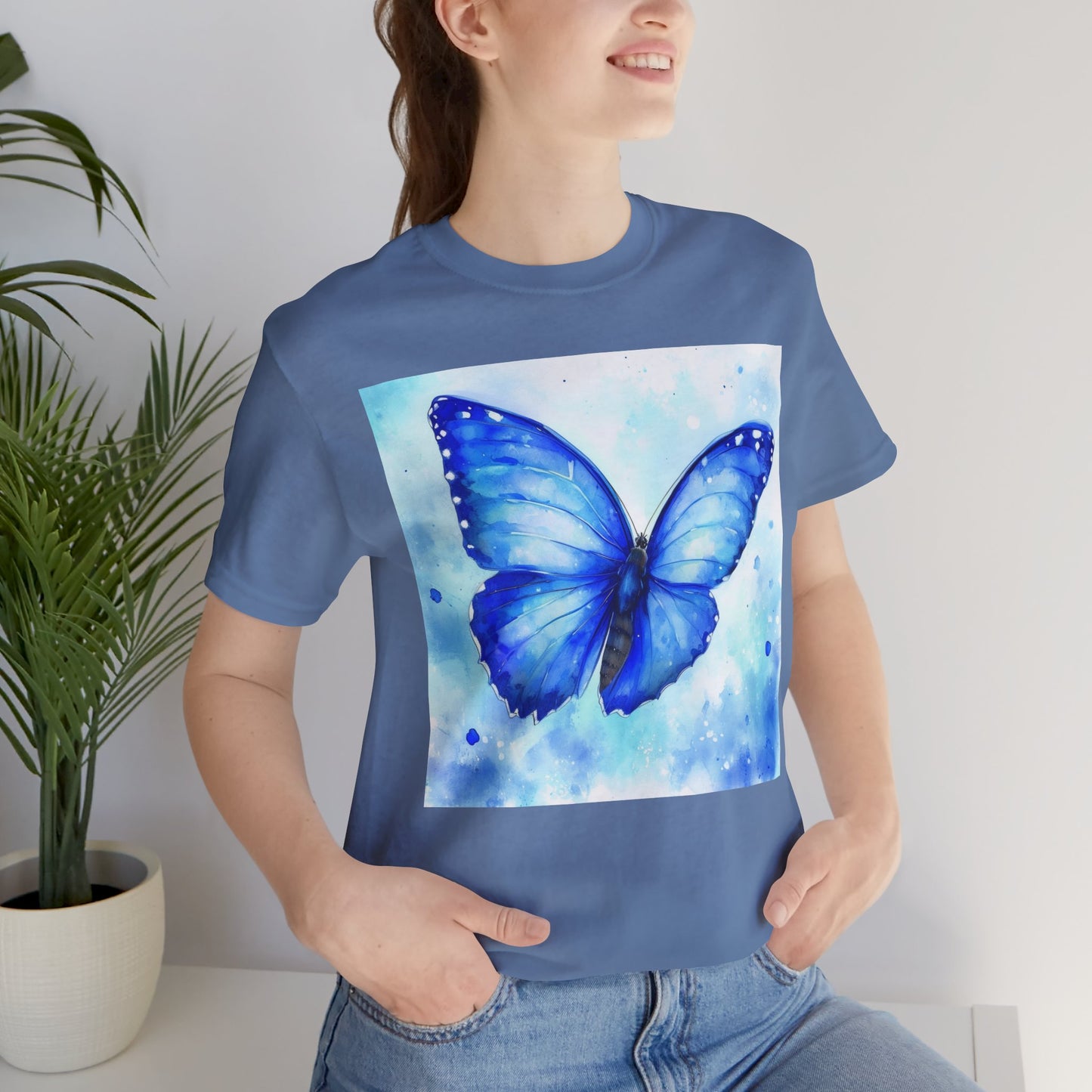 Blue Winged Serenity Unisex Tee