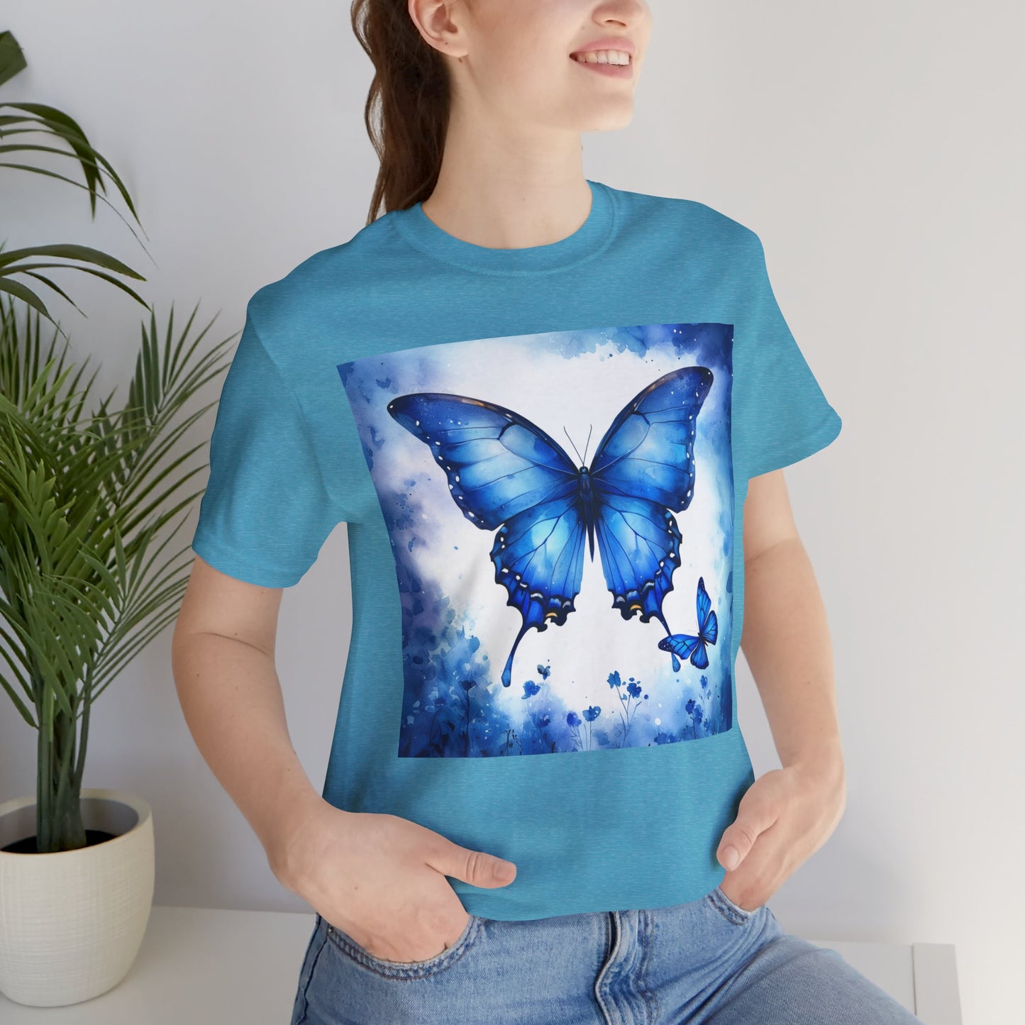 Whimsical Flutter Unisex Jersey Tee