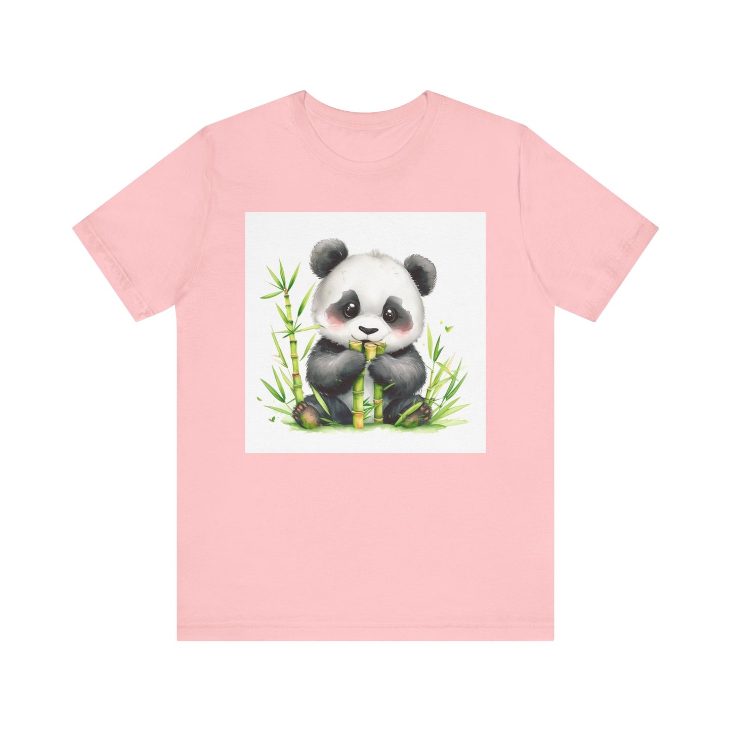 Cute Panda Snack Time Unisex T-Shirt