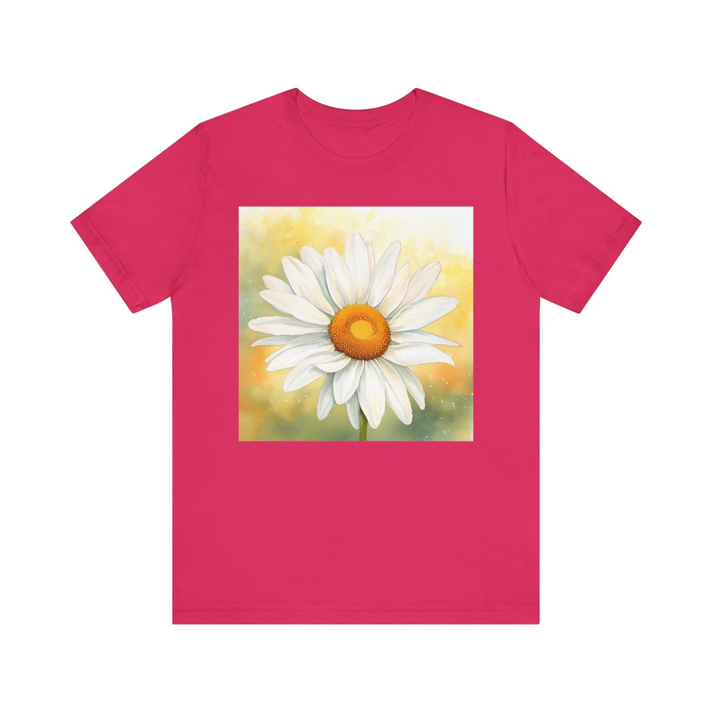 Daisy Bloom Unisex Jersey Tee - Perfect for Spring Celebrations