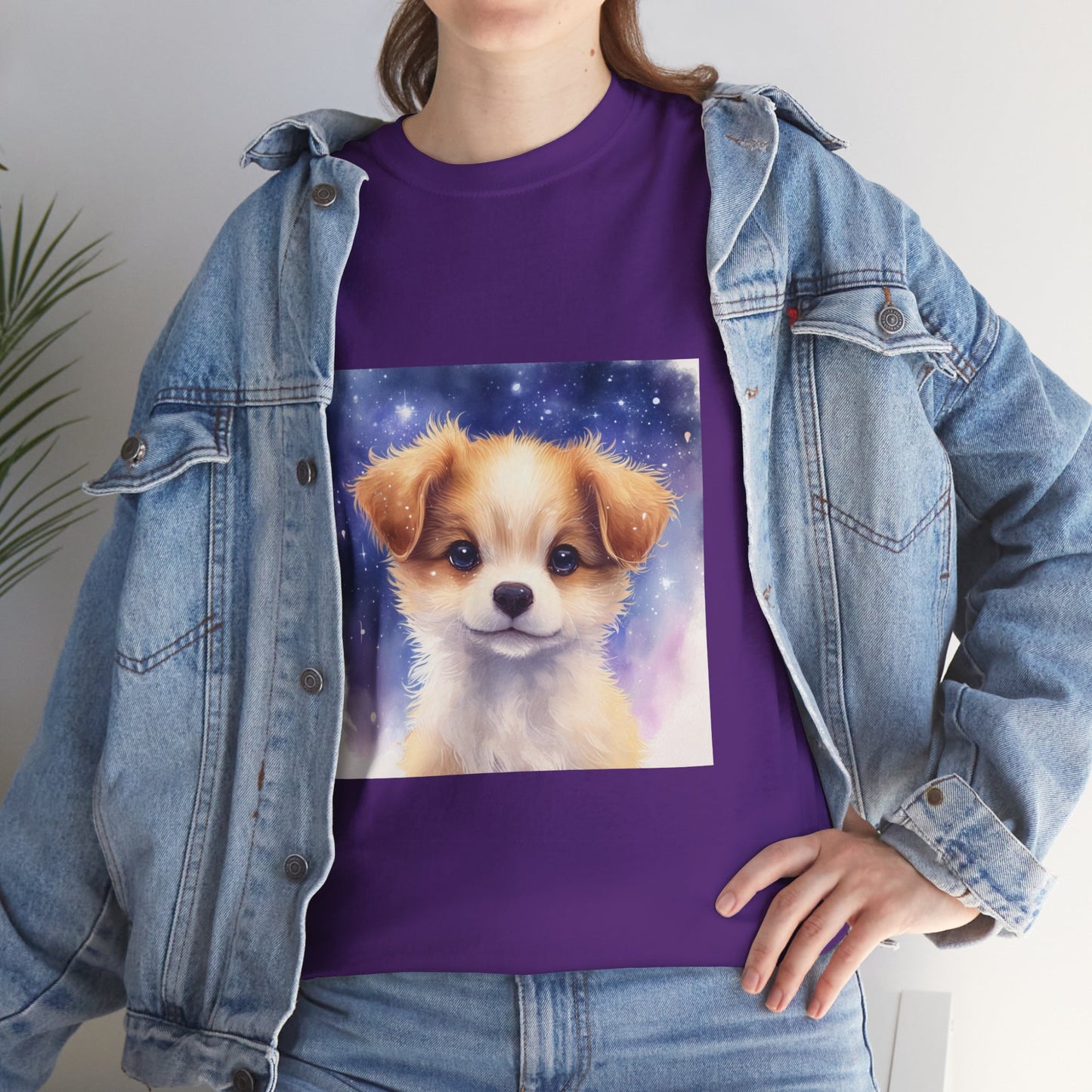Basenji Puppy Unisex Heavy Cotton Tee