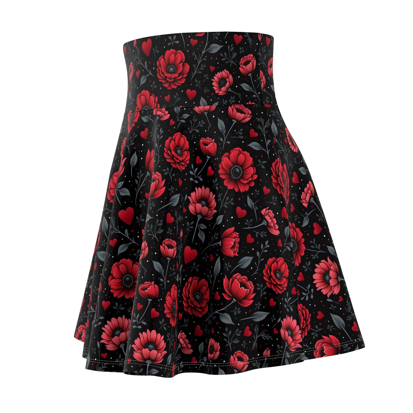 Floral Love Women's Skater Skirt