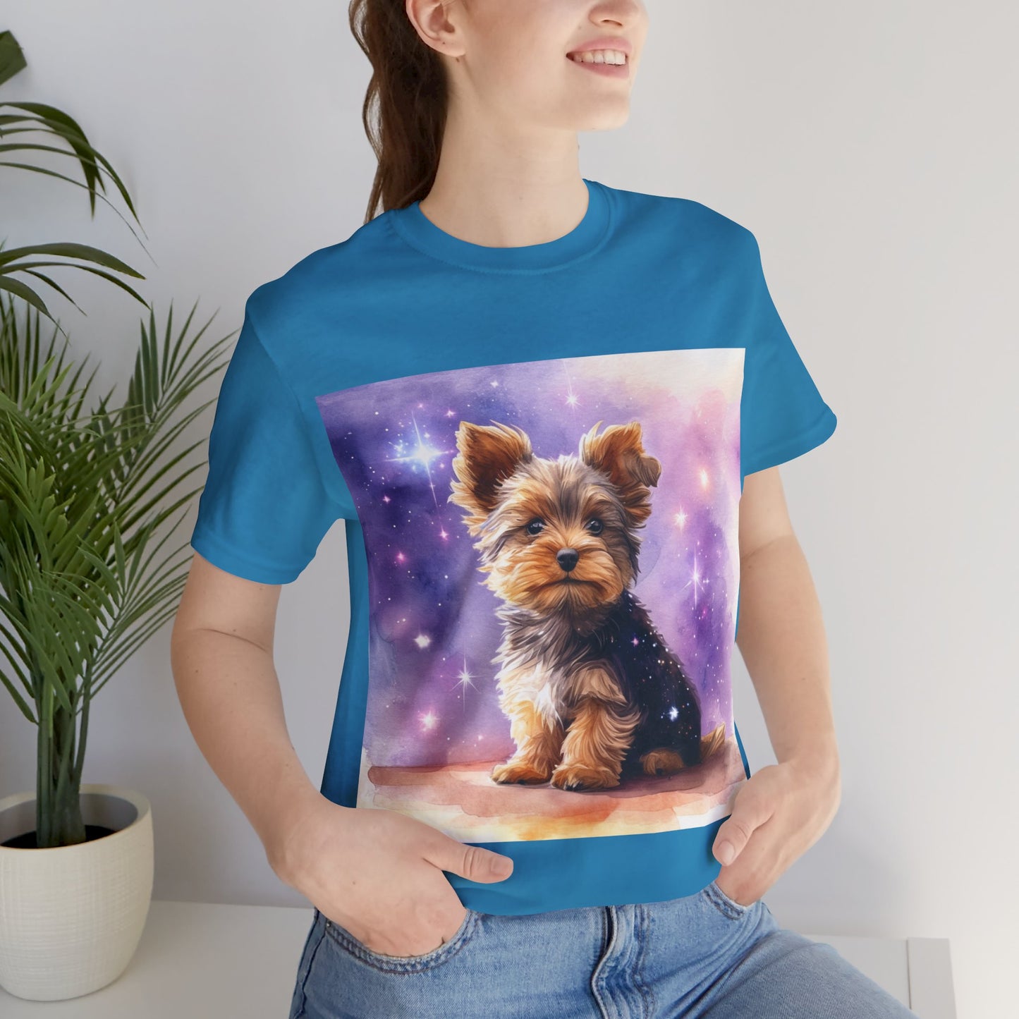 Yorkie Unisex Jersey Short Sleeve Tee