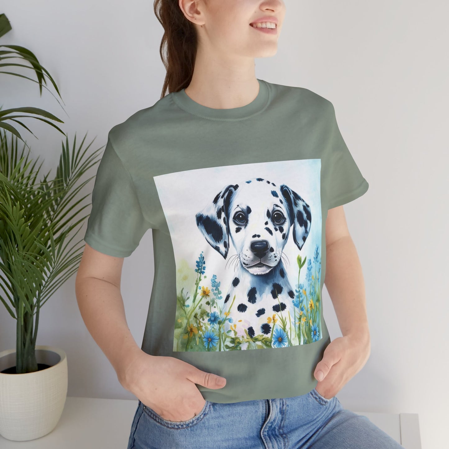 Dalmatian Unisex Jersey Short Sleeve Tee
