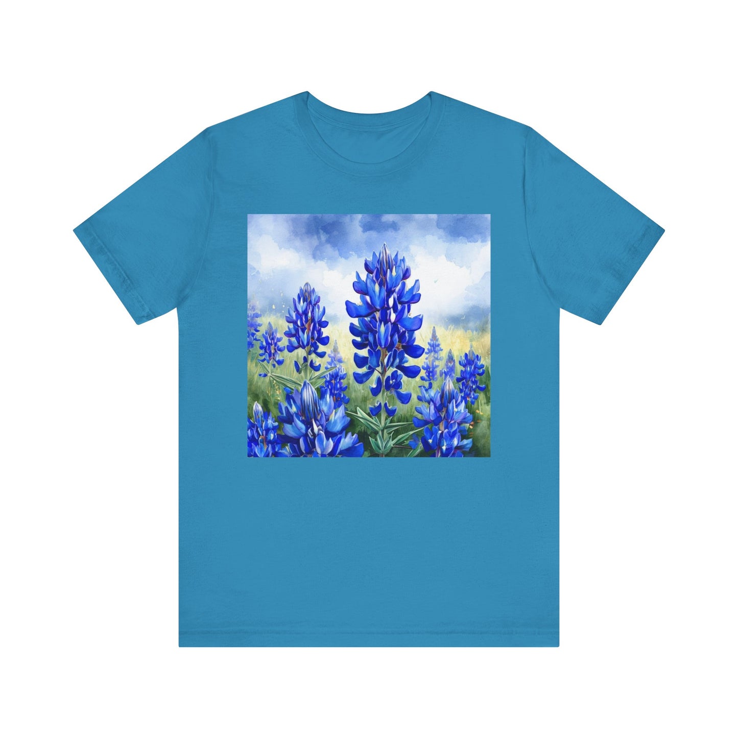 Bluebonnet Fields Unisex Jersey Tee
