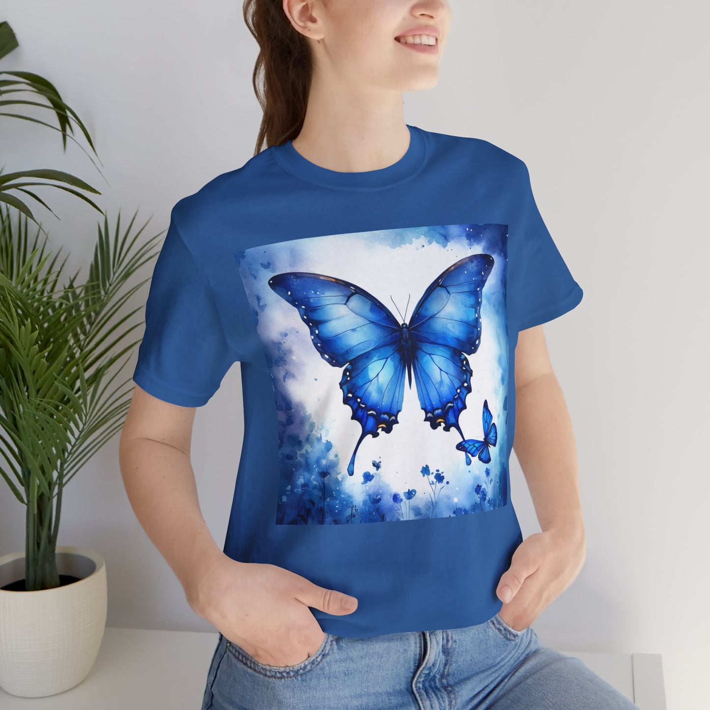 Whimsical Flutter Unisex Jersey Tee