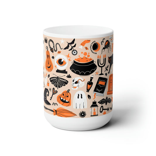 Halloween Ceramic Mug 15oz