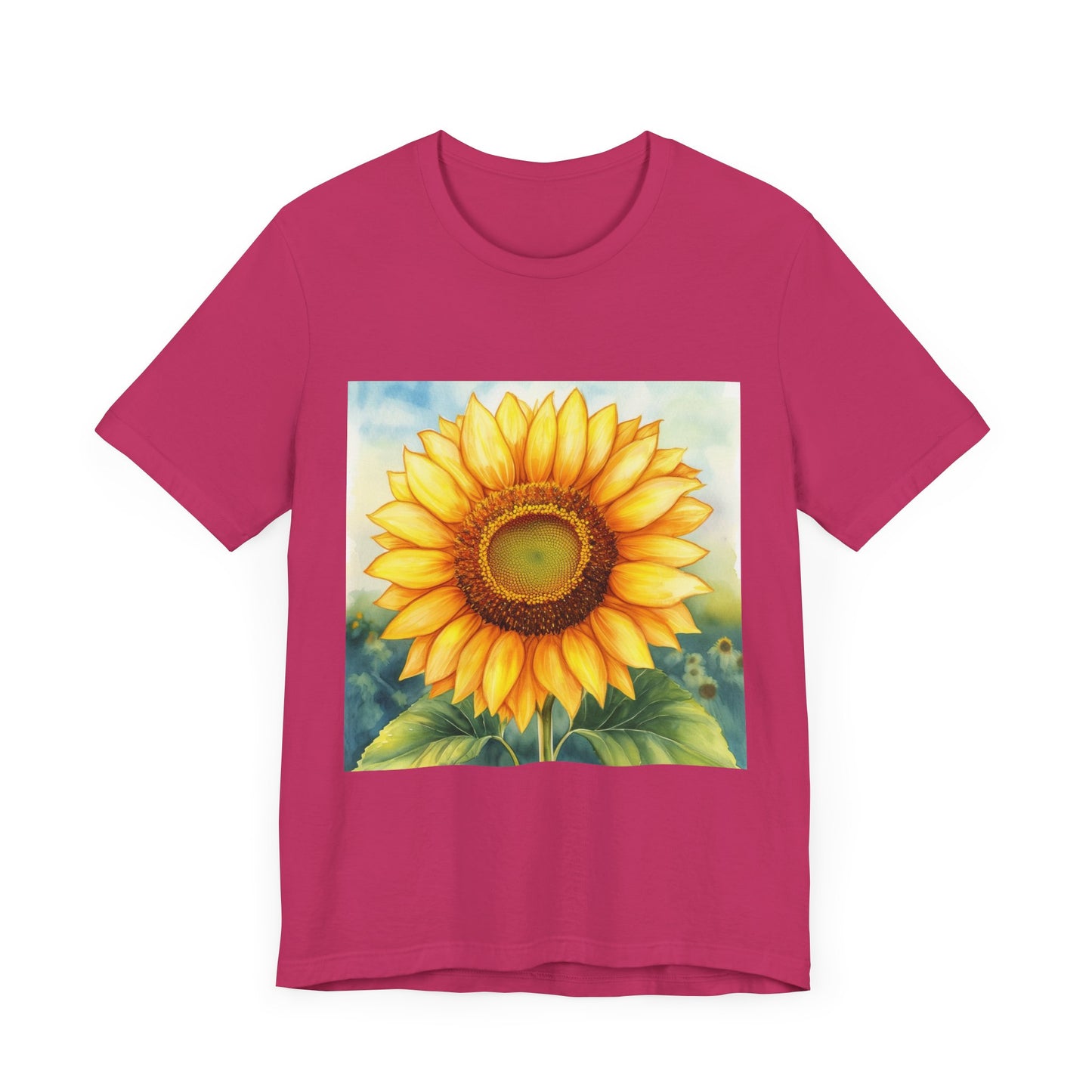Sunshine Blooms Unisex Jersey Tee