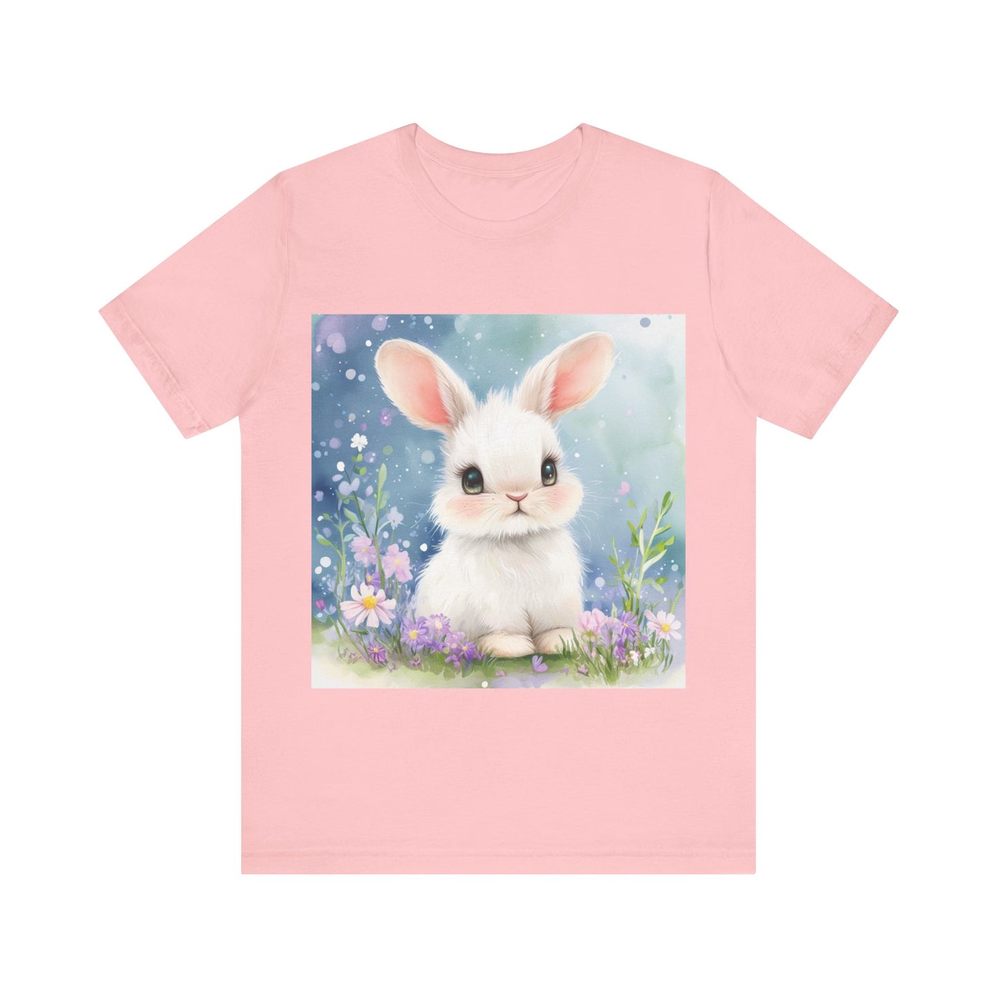 Adorable Bunny Unisex Jersey Short Sleeve Tee