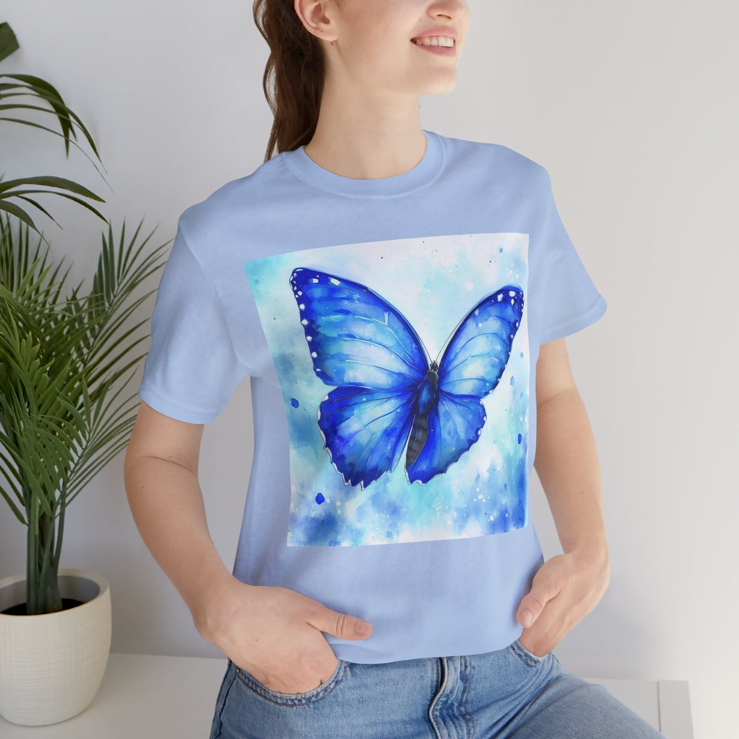Blue Winged Serenity Unisex Tee