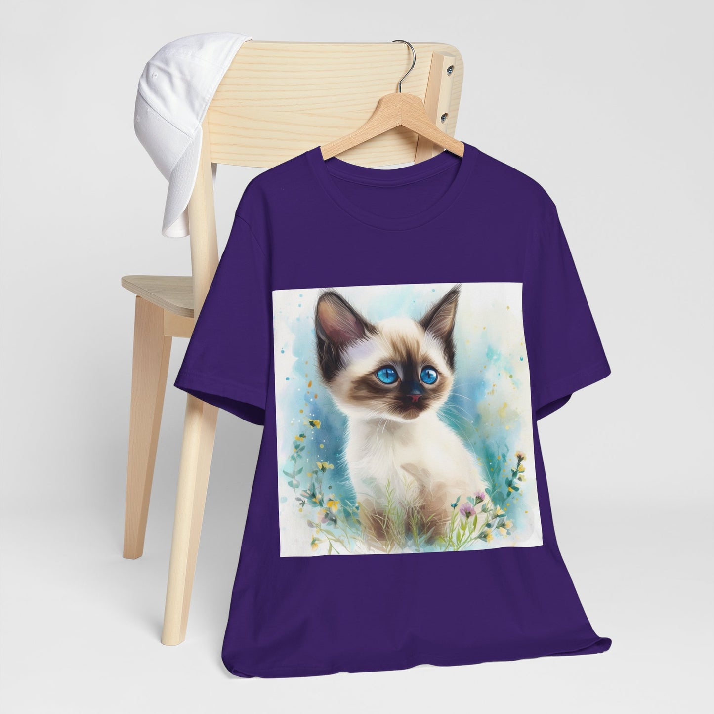 Siamese Kitten Unisex Jersey Short Sleeve Tee