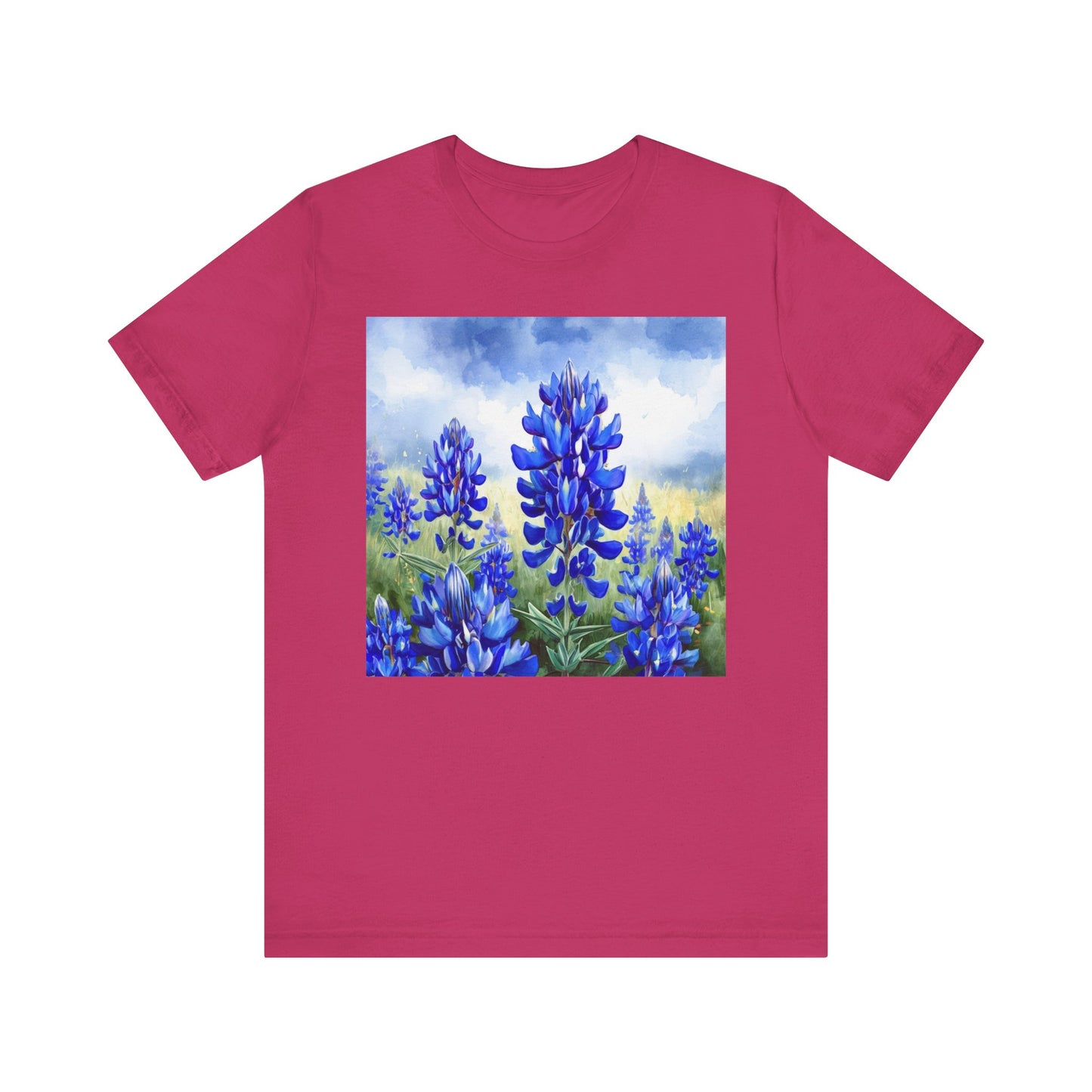 Bluebonnet Fields Unisex Jersey Tee