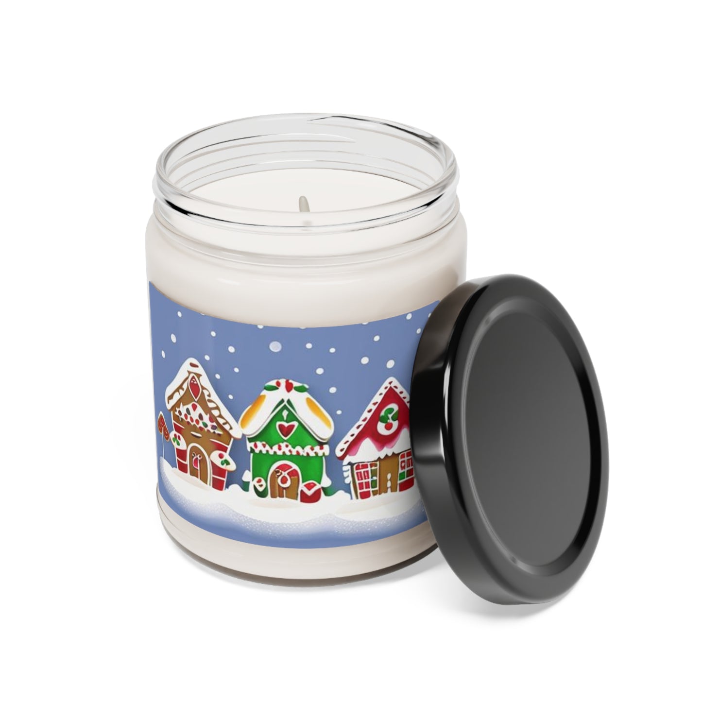 Gingerbread Village Scented Soy Candle, 9oz