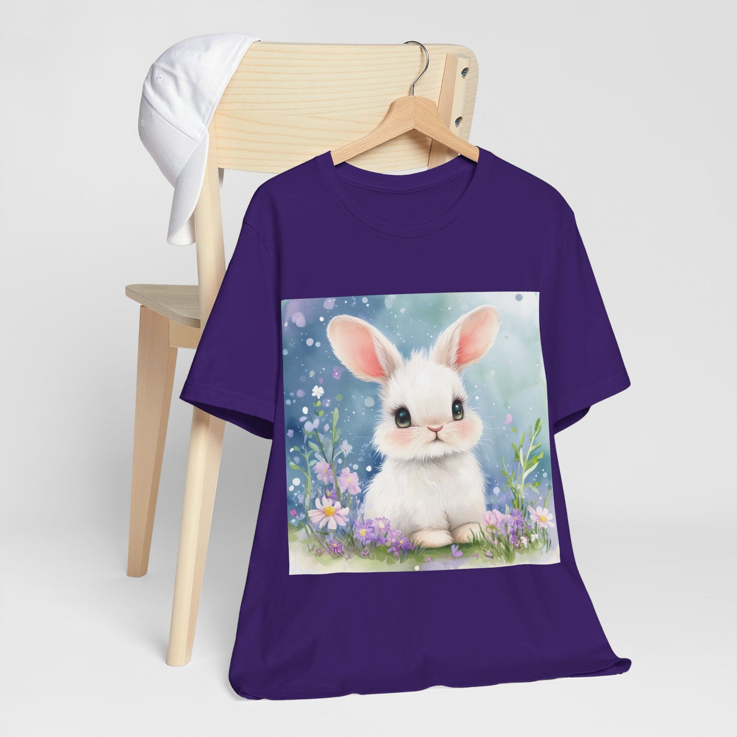 Adorable Bunny Unisex Jersey Short Sleeve Tee