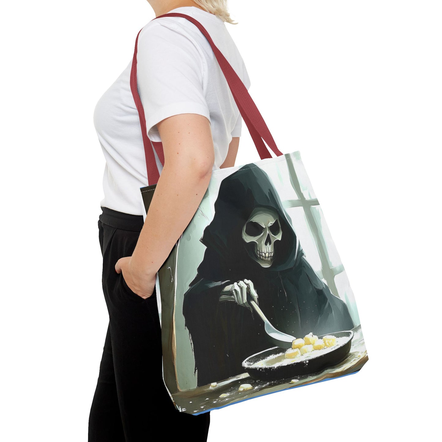 Grim Reaper Baking Tote Bag (AOP)
