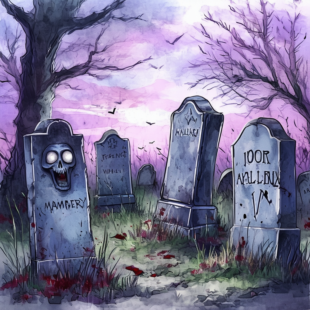 Tomb It May Concern: Cemetery T-Shirts for Halloween 2024