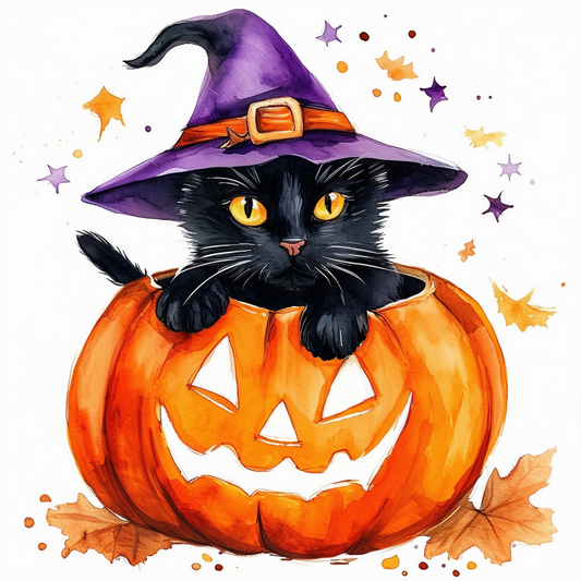 Spooky and Stylish Halloween Cat Tees