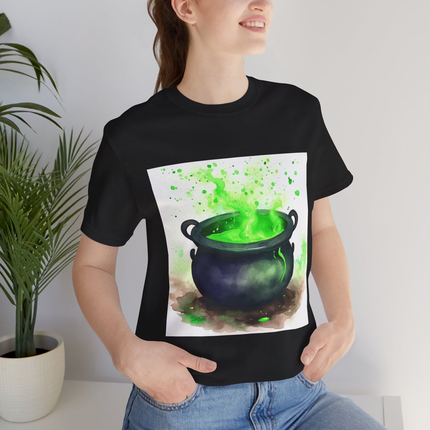 Witch's Cauldron Unisex Jersey Short Sleeve Tee