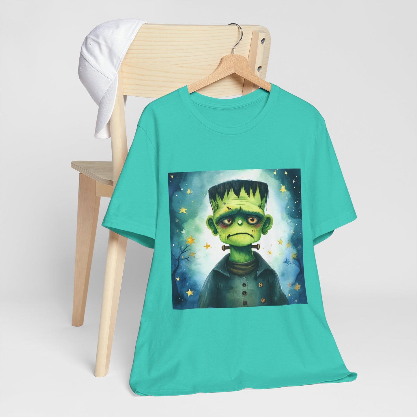 Cute Frankenstein Monster Unisex Jersey Short Sleeve Tee