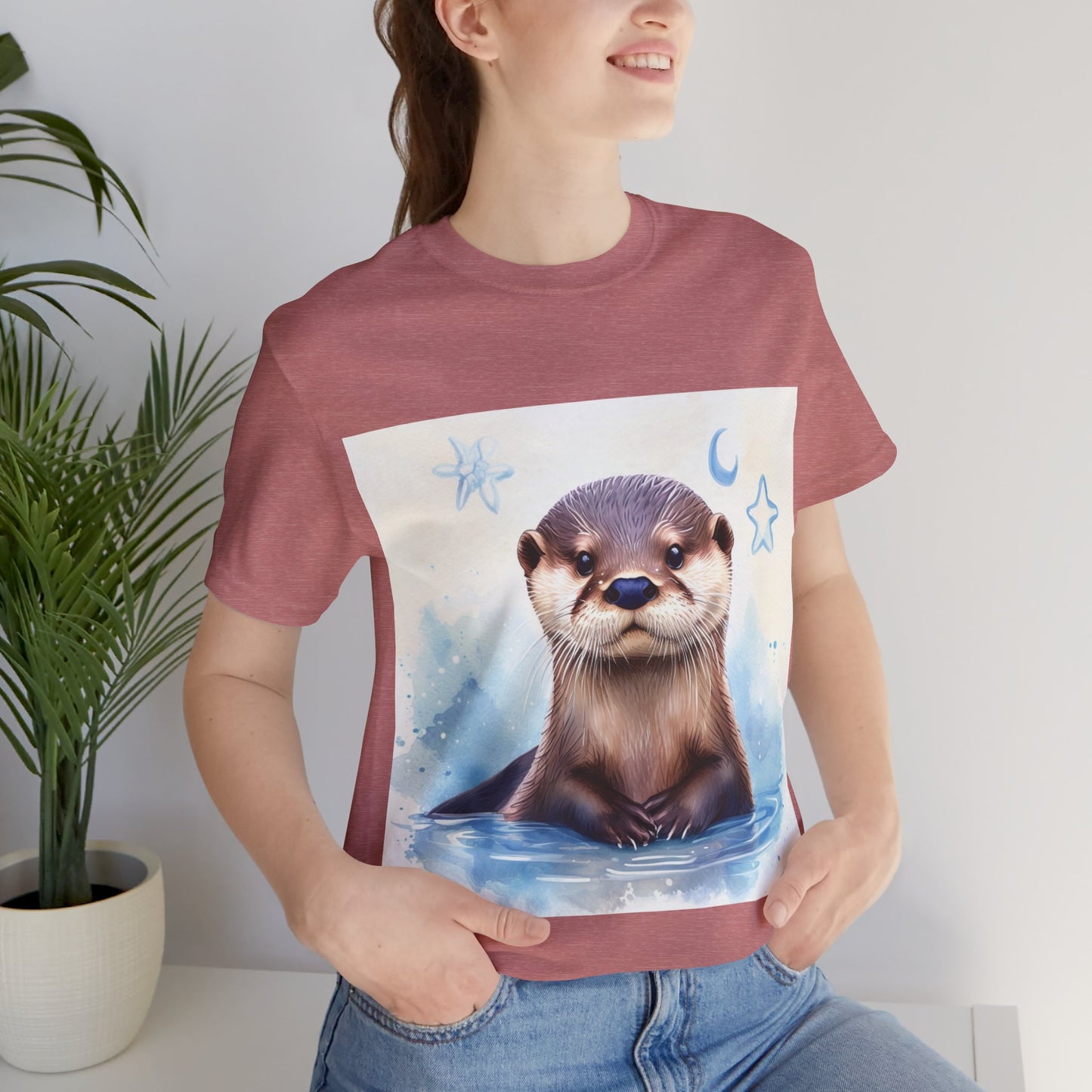 Otter Unisex Jersey Short Sleeve Tee