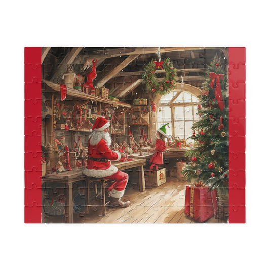 Inside Santa's Workshop Puzzle (110, 252, 520, 1014-piece)