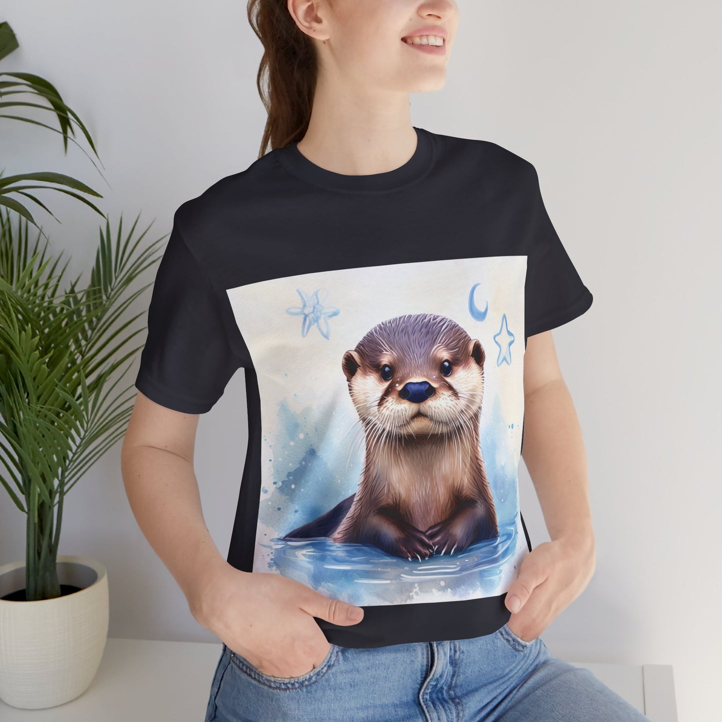 Otter Unisex Jersey Short Sleeve Tee