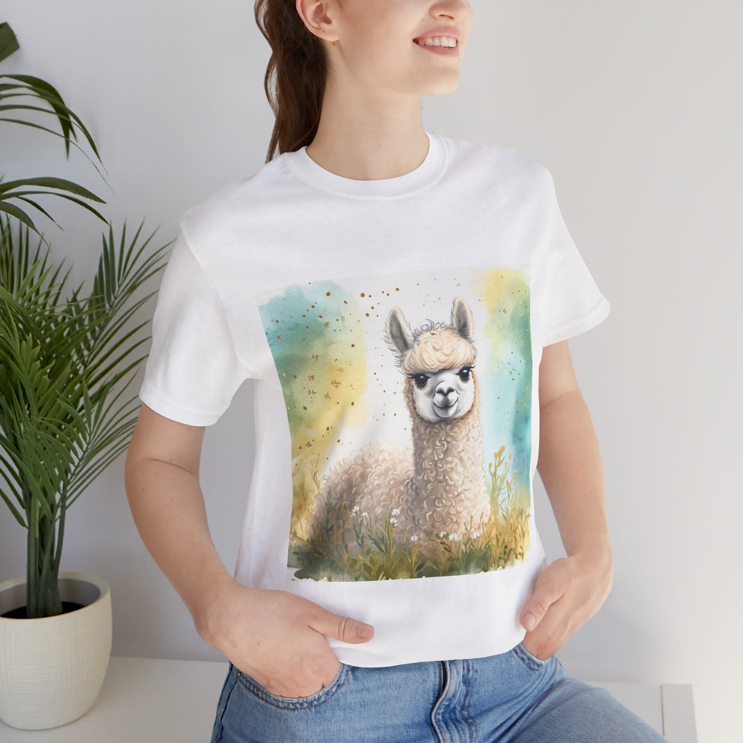 Alpaca Unisex Jersey Short Sleeve Tee