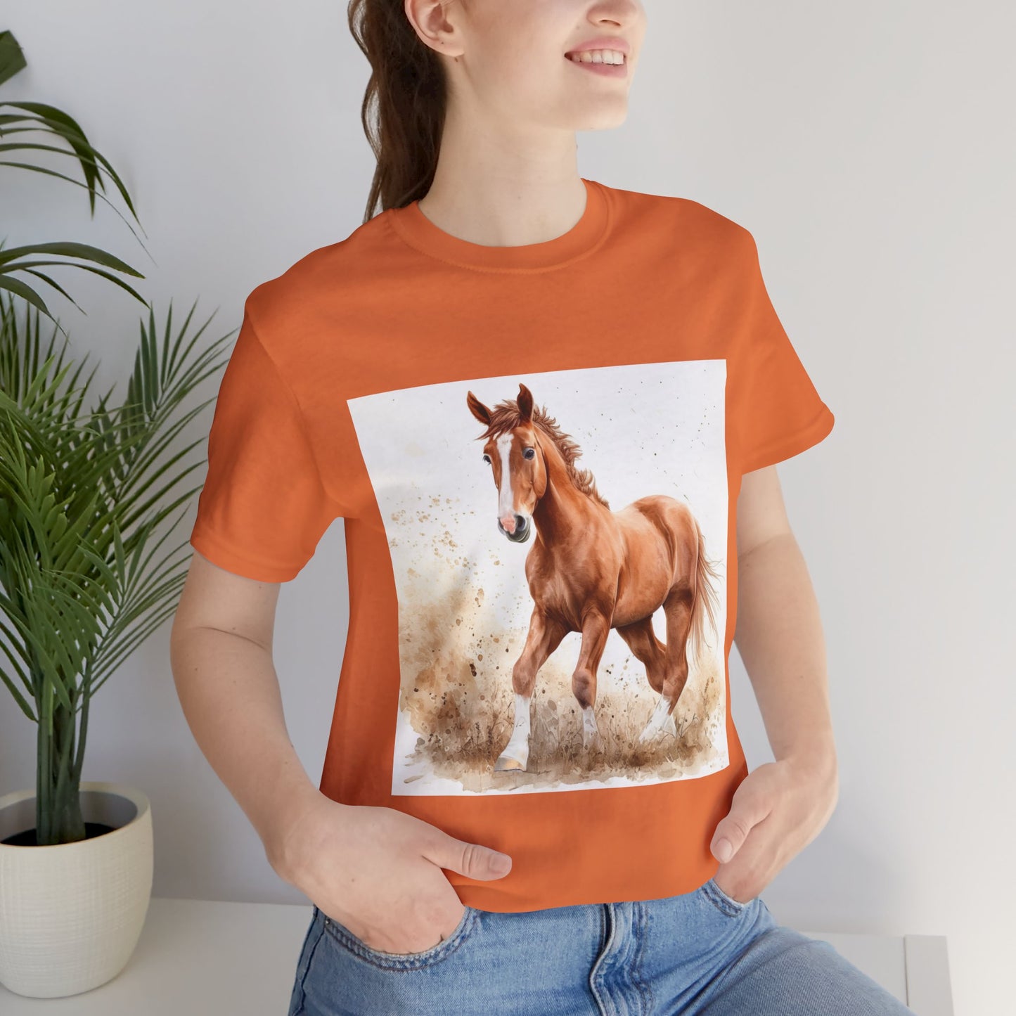 Baby Quarter horse Unisex Jersey Short Sleeve Tee