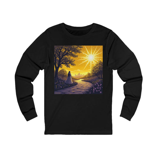 Bright Sunrise Unisex Jersey Long Sleeve Tee