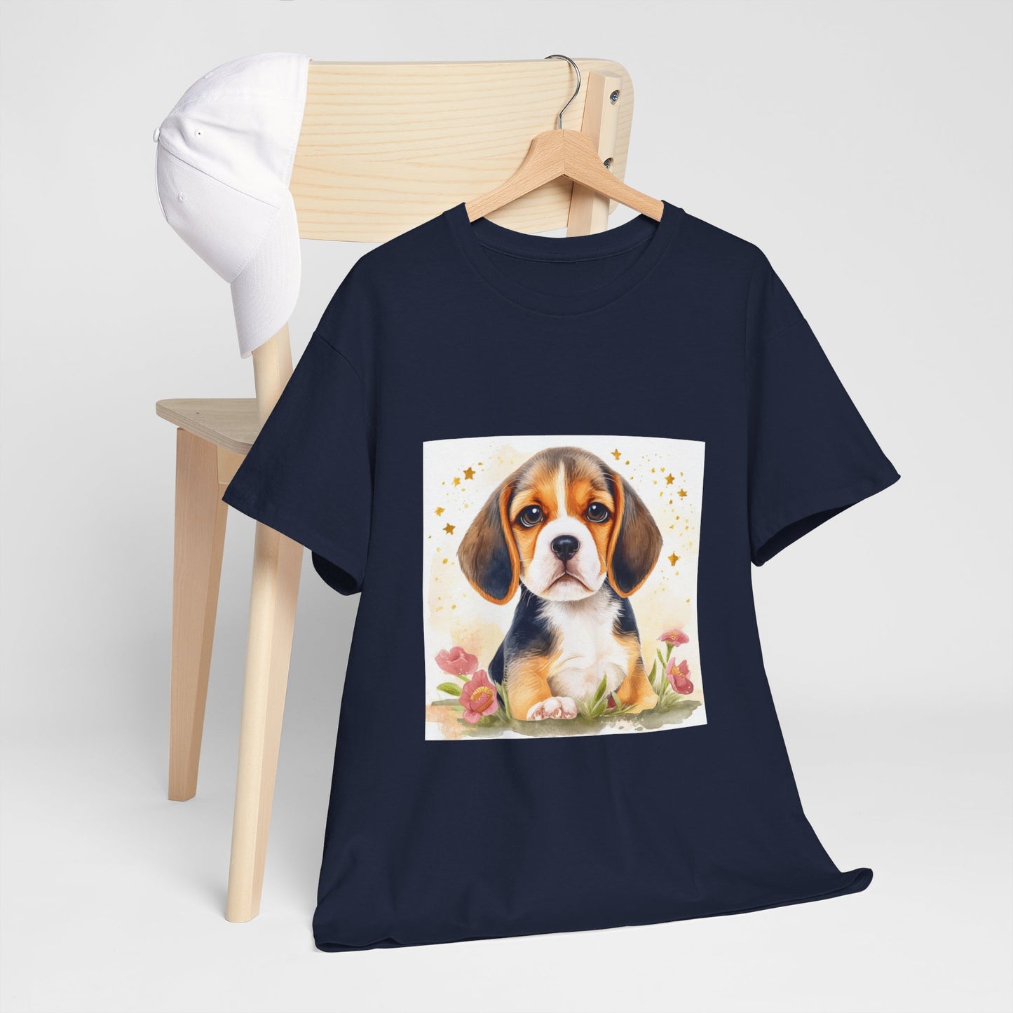 Beagle Puppy Unisex Heavy Cotton Tee