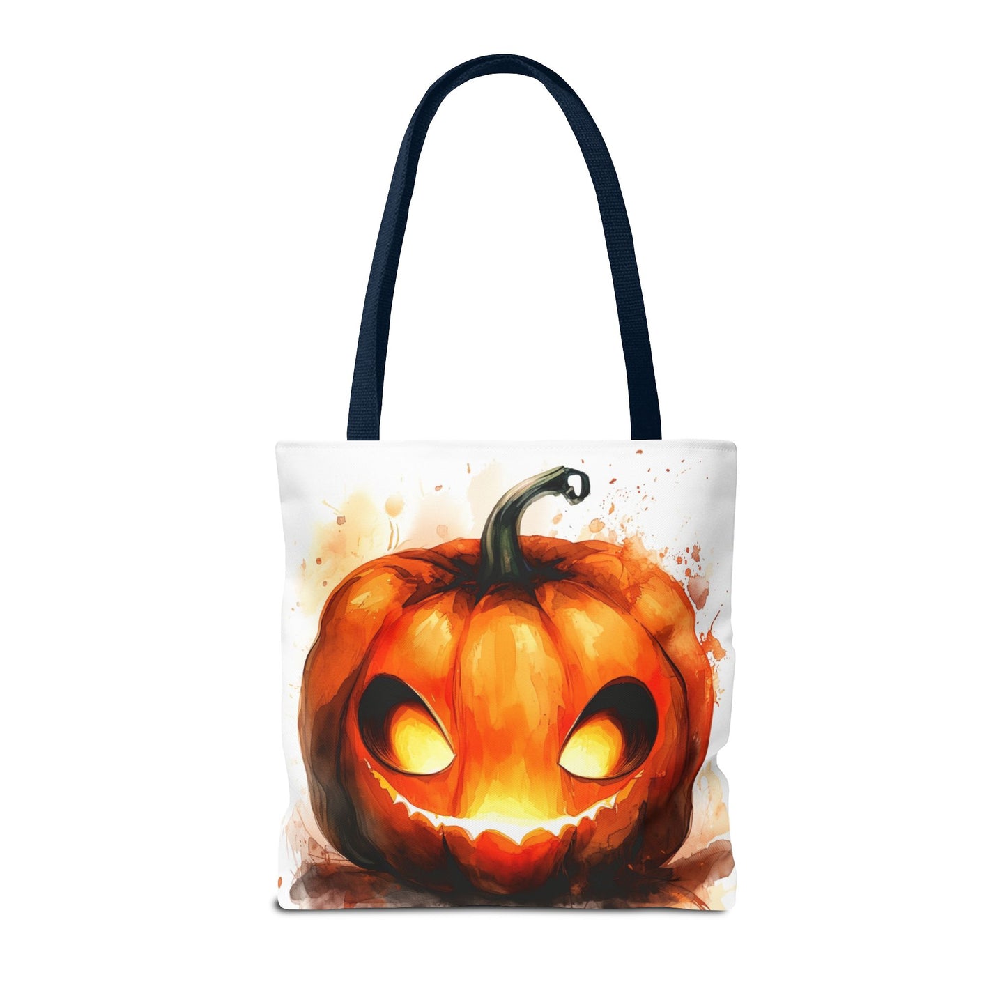 Cute Happy Jack o Lantern Tote Bag (AOP)