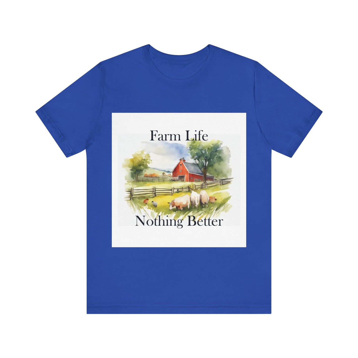 Farm Life Unisex Jersey Short Sleeve Tee