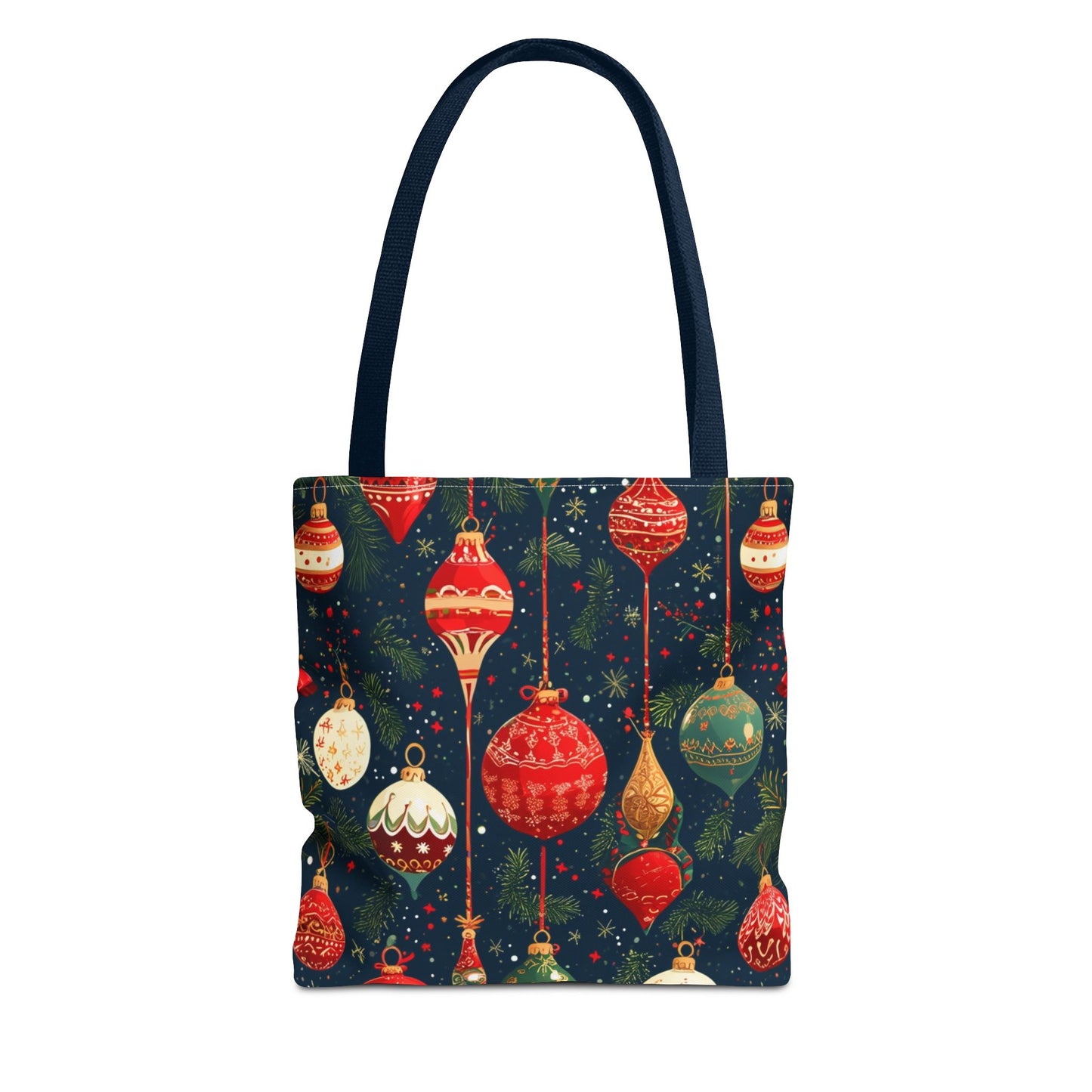 Dark Ornament Pattern Tote Bag (AOP)