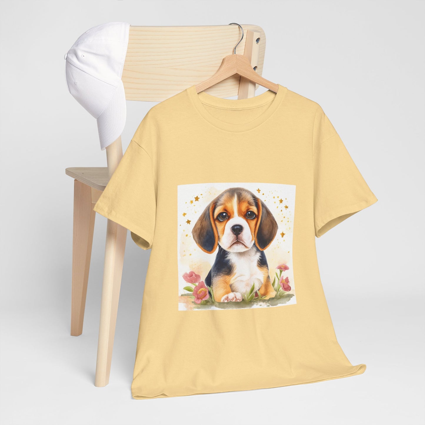 Beagle Puppy Unisex Heavy Cotton Tee