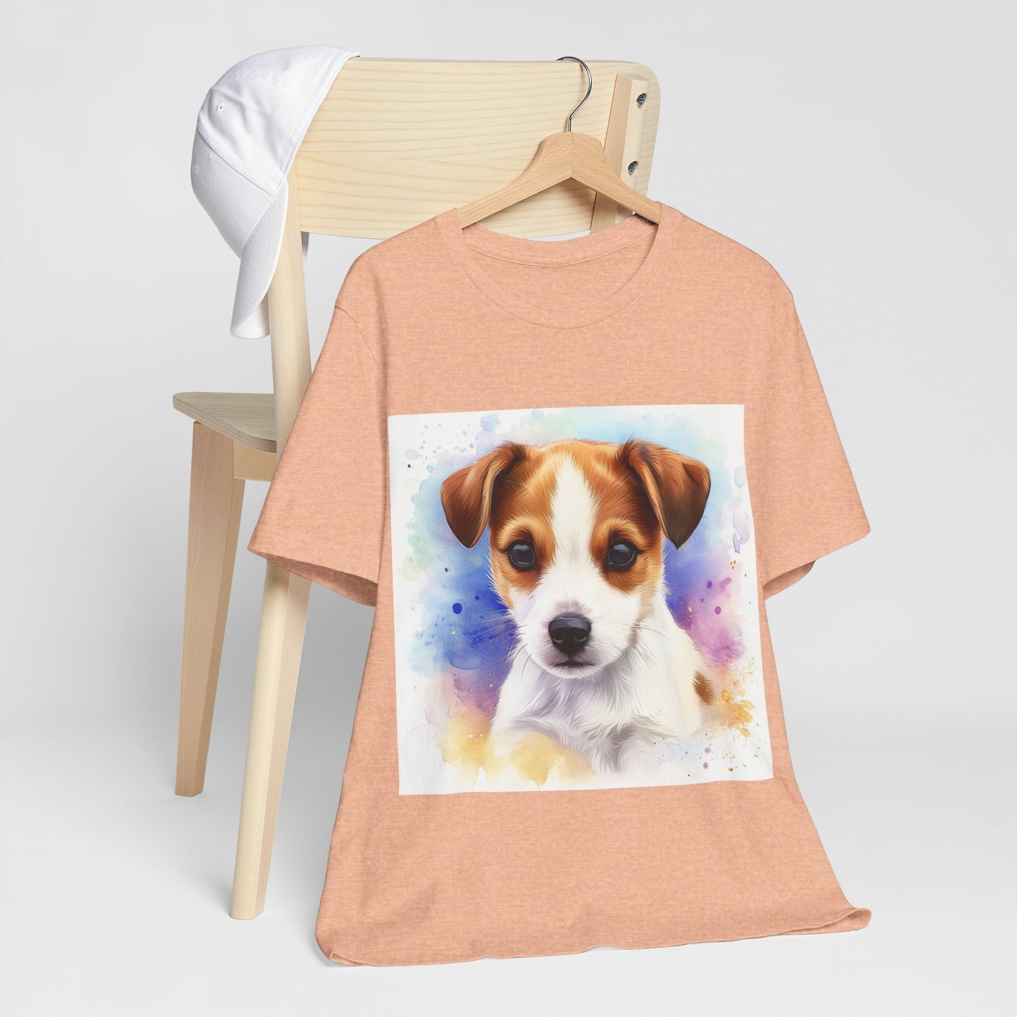 Cute Jack Russell Unisex Jersey Short Sleeve Tee