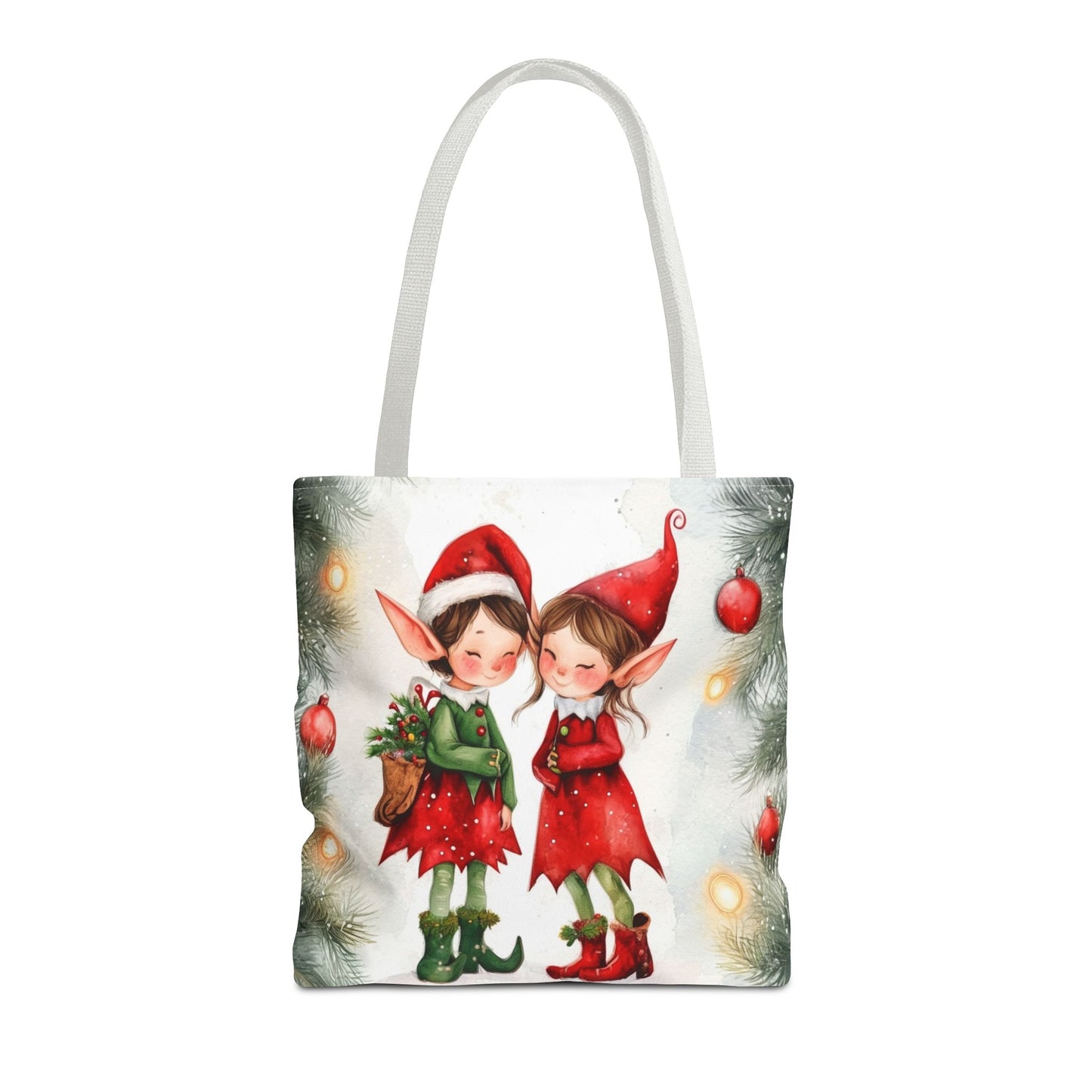 Watercolor Elves Tote Bag (AOP)