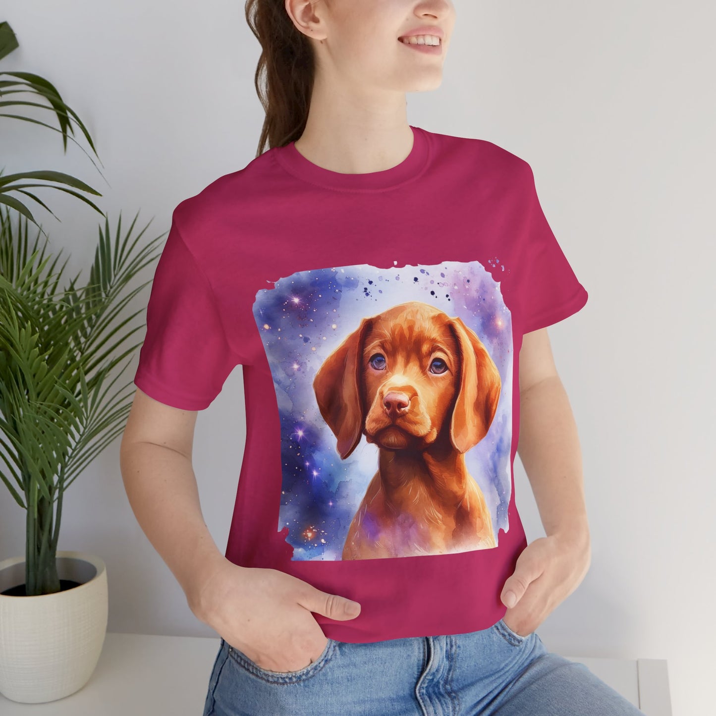 Vizsla Unisex Jersey Short Sleeve Tee