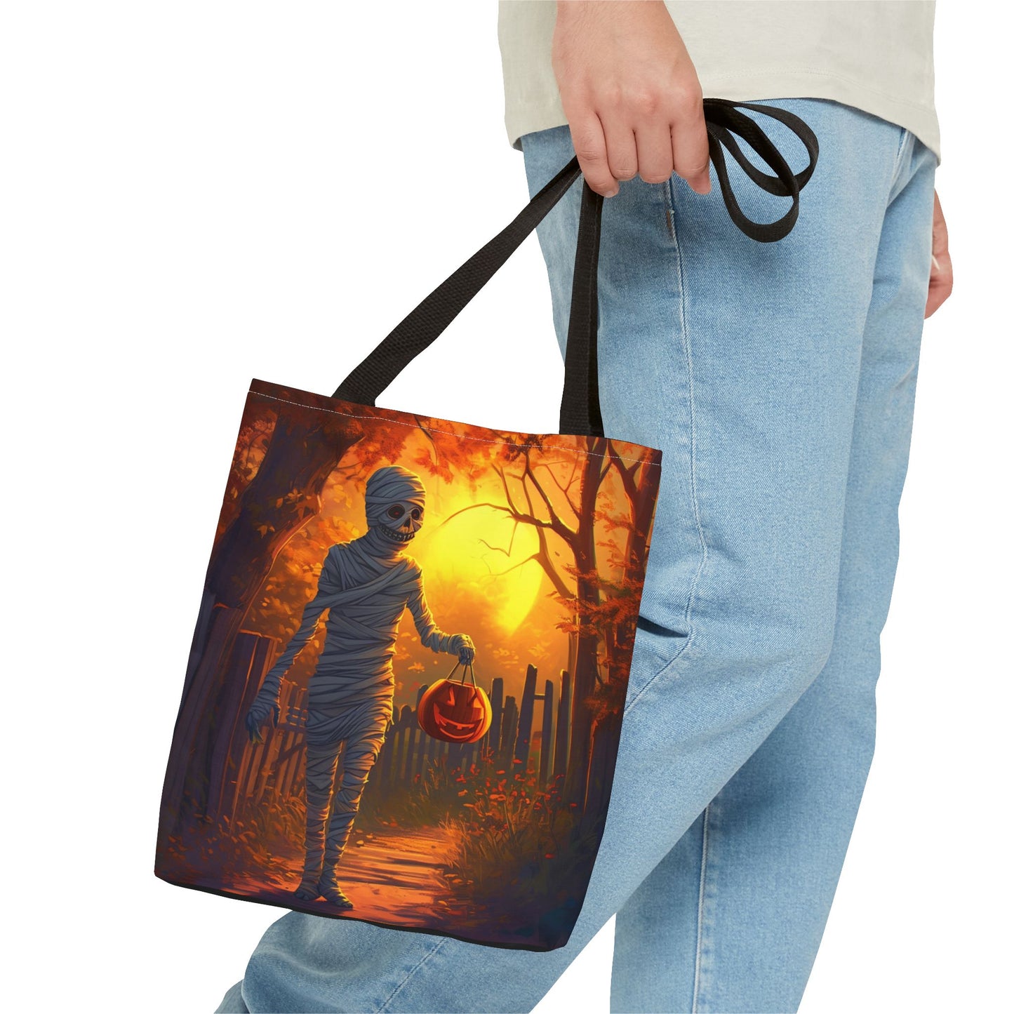 Halloween Sunset Tote Bag (AOP)