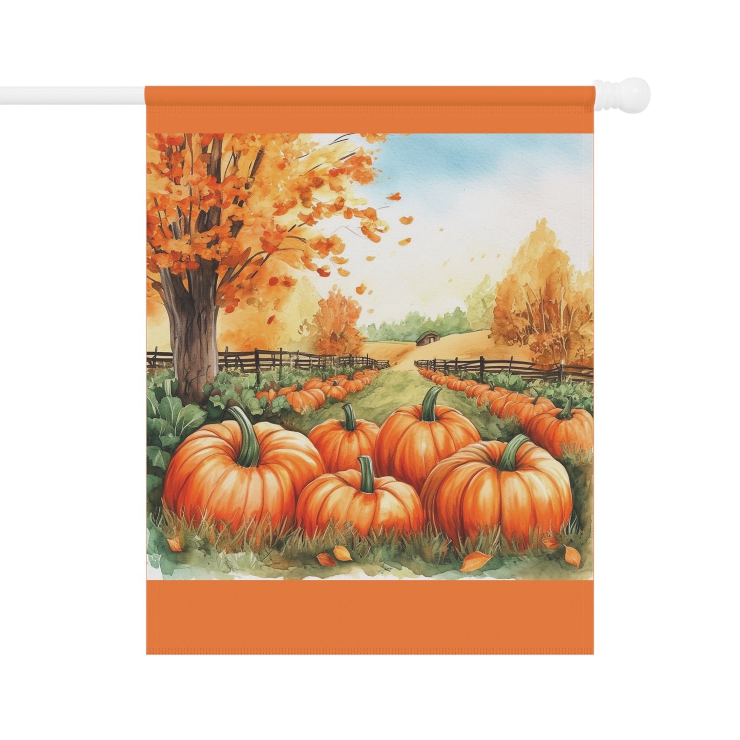 Pumpkin Patch Garden & House Banner