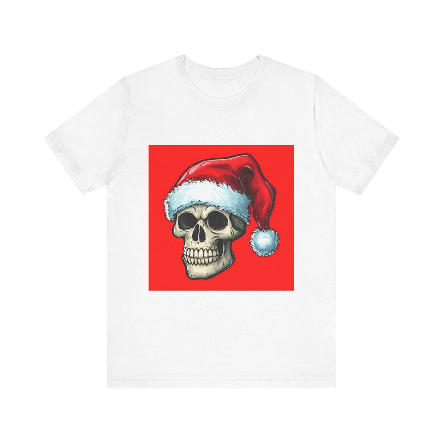 Cute Spooky Holiday Skull Unisex Jersey Tee