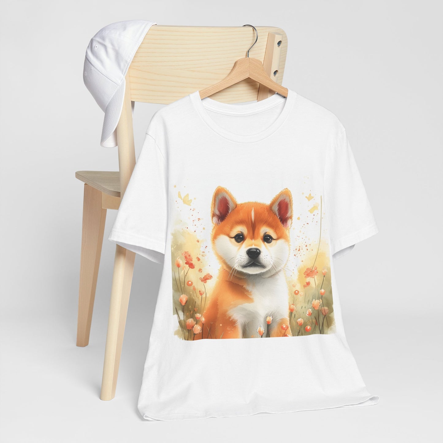 Shiba Inu Unisex Jersey Short Sleeve Tee