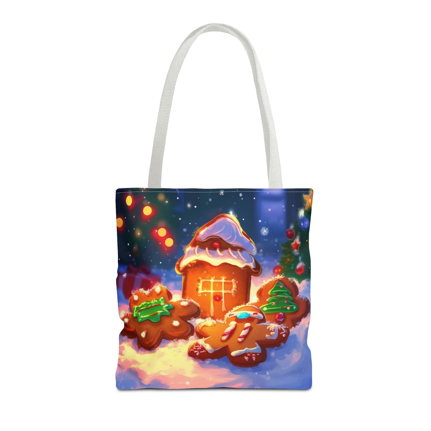 Gingerbread Cookies Tote Bag (AOP)