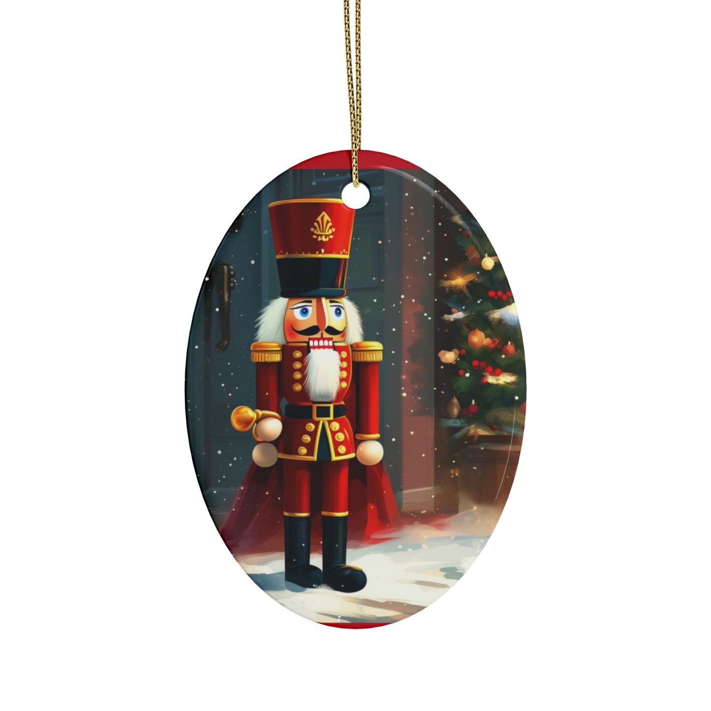 Classic Nutcracker Ceramic Ornaments (1pcs, 5pcs, 10pcs, 20pcs)