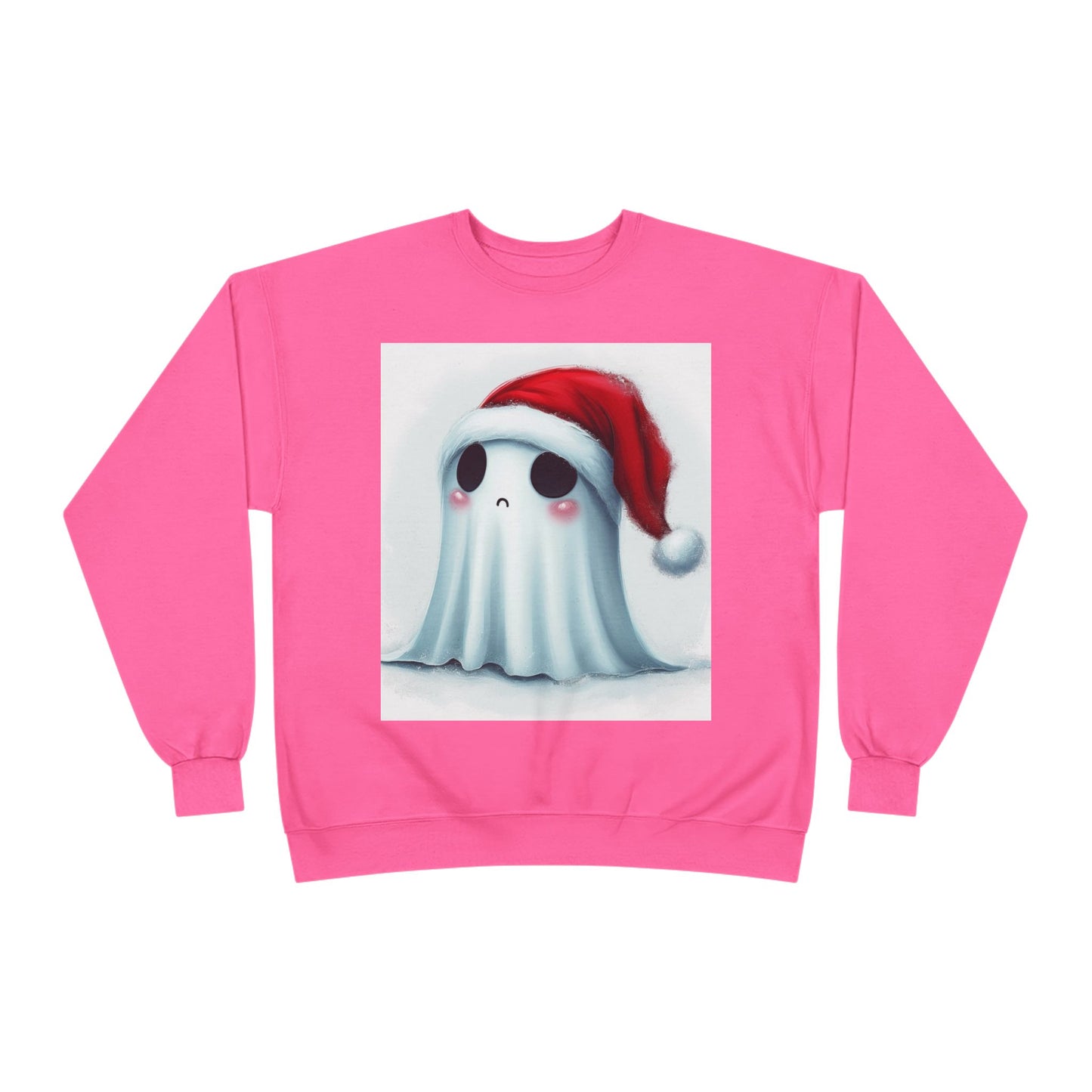 Holiday Ghost Unisex EcoSmart® Crewneck Sweatshirt