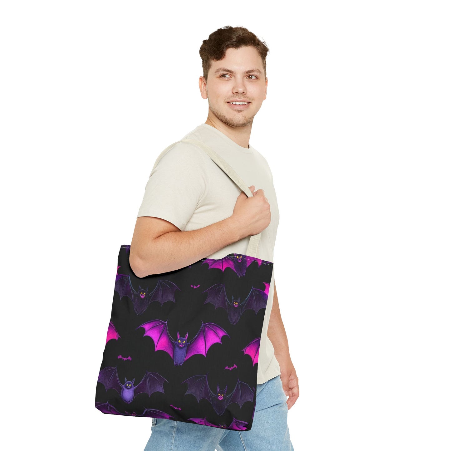 Halloween Bat Tote Bag (AOP)