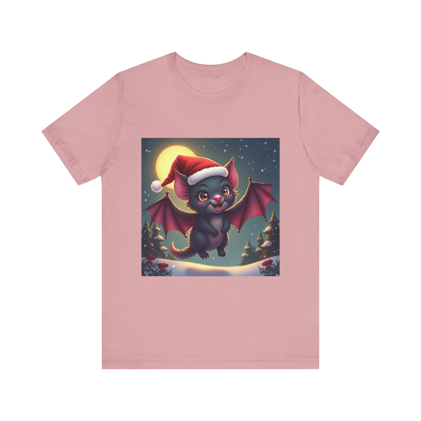 Christmas Bat Unisex Jersey Tee