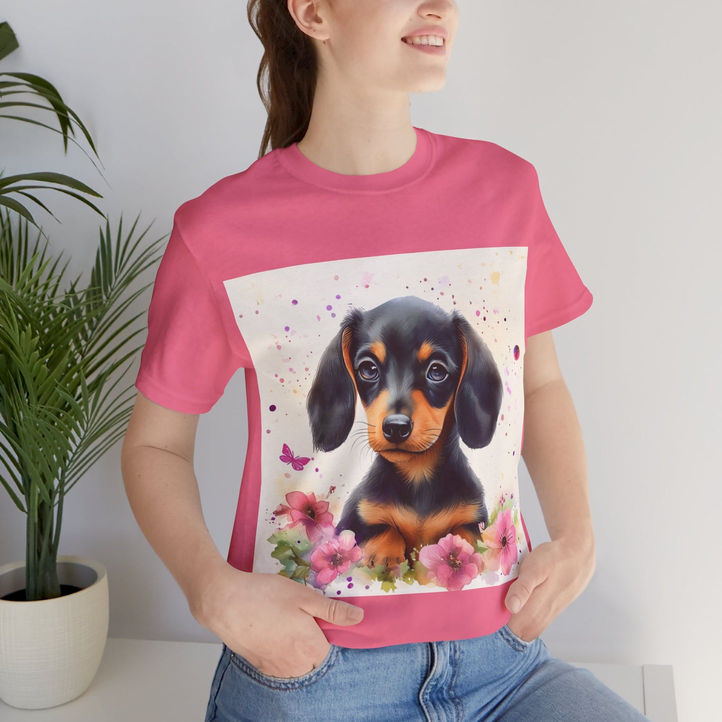 Dachshund Unisex Jersey Short Sleeve Tee