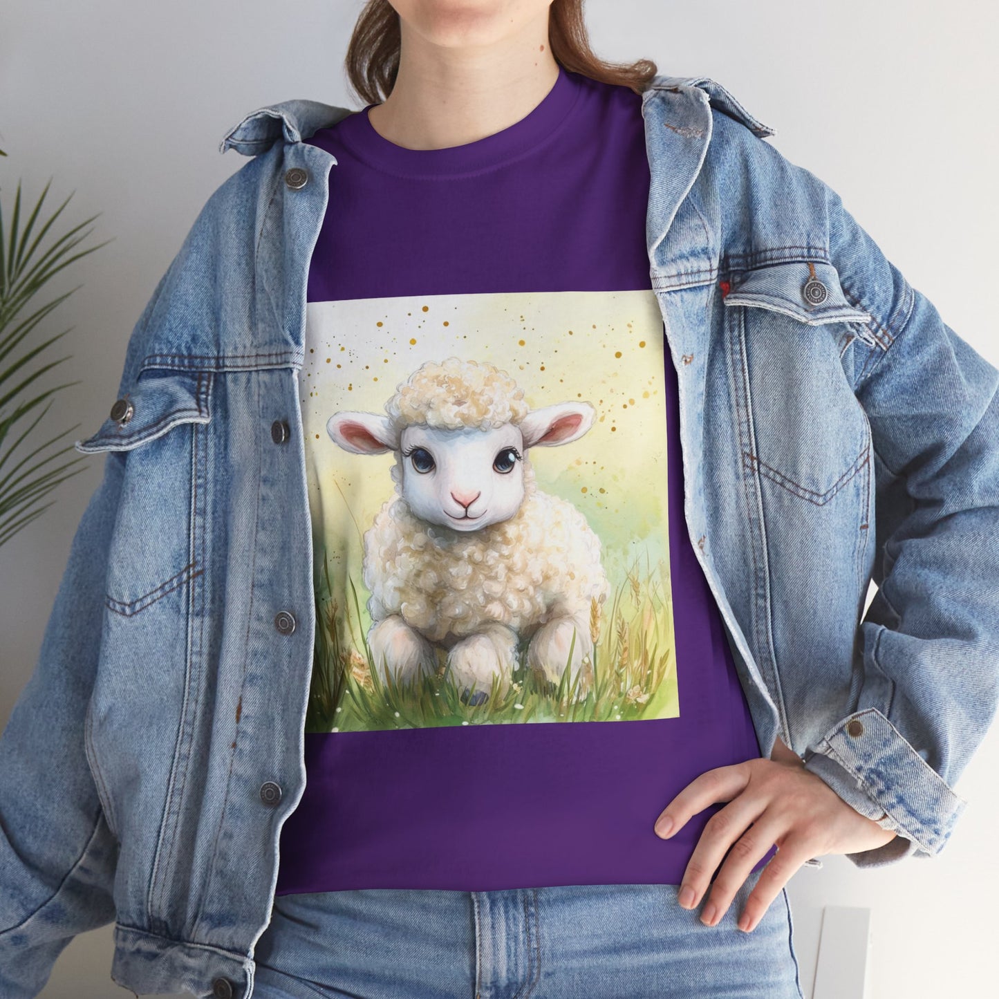 Baby Lamb Unisex Heavy Cotton Tee